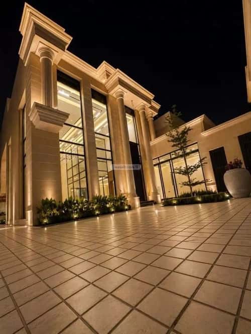 Villa 600.18 SQM Facing North on 20m Width Street Al-Malqa, North Riyadh, Riyadh