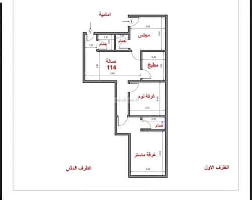 Apartment 170.74 SQM with 3 Bedrooms Mraykh, East Jeddah, Jeddah