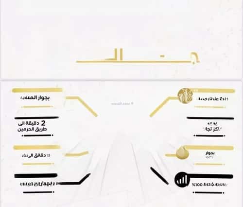 شقة 1333.47 متر مربع ب 4 غرف الريان، شرق جدة، جدة