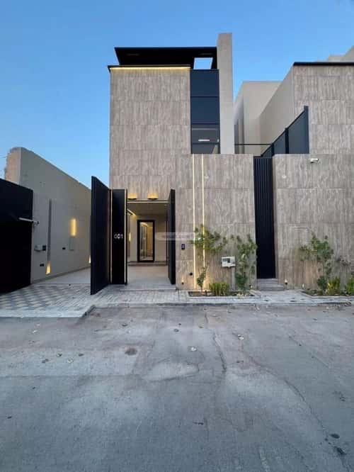 Villa 324.8 SQM Facing West on 15m Width Street Al-Qairawan, North Riyadh, Riyadh