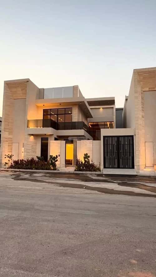 Villa 331.43 SQM Facing East on 20m Width Street Al-Mahdiyah, West Riyadh, Riyadh