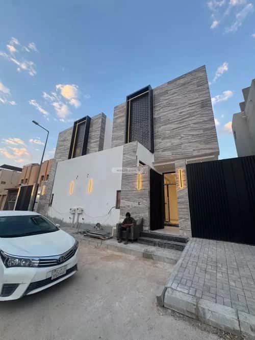 Villa 339.63 SQM Facing West on 15m Width Street Al-Yarmuk, East Riyadh, Riyadh