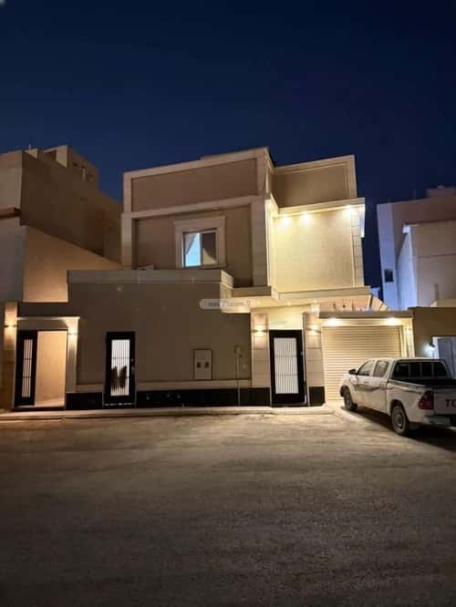 Villa 238.47 SQM Facing South on 25m Width Street Al Bayan, East Riyadh, Riyadh