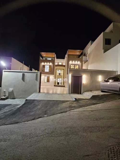 فيلا 542.82 متر مربع جنوبية على شارع 12م القري، أبها