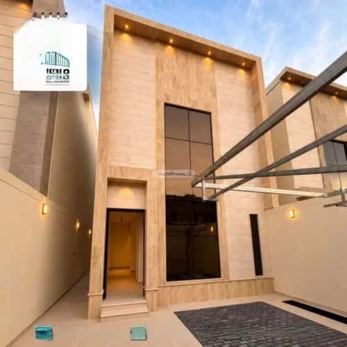فيلا 440.07 متر مربع غربية على شارع 15م قرية اجا، حائل
