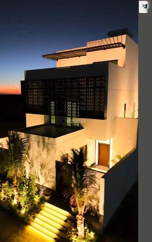 فيلا 896 متر مربع واجهة جنوبية ب 6 غرف البحيرات، شمال جدة، جدة