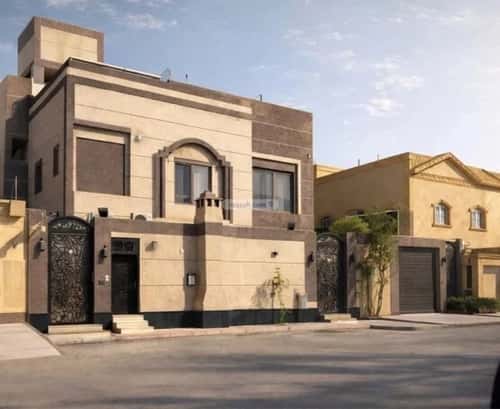 فيلا 600 متر مربع غربية على شارع 20م حطين، شمال الرياض، الرياض