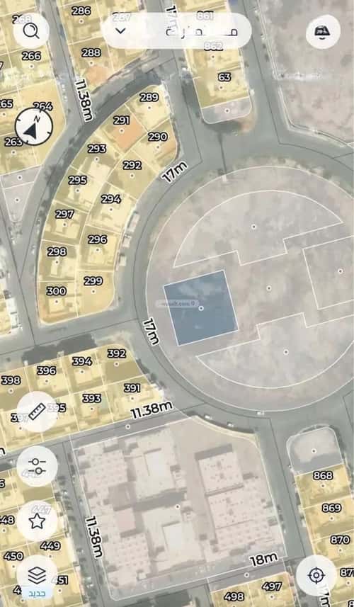 أرض 595.5 متر مربع جنوبية شرقية على شارع 20م أبحر الشمالية، شمال جدة، جدة