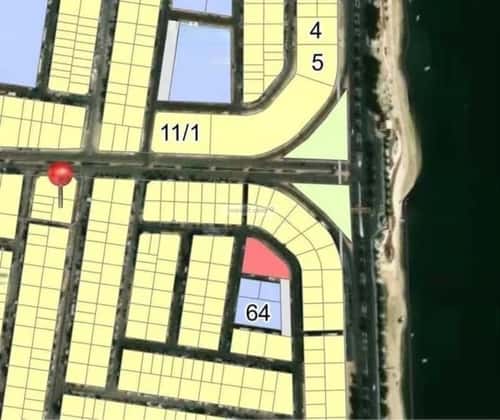 Land 1035 SQM Facing South East on 25m Width Street Al Shateea Al Sharky, Aldammam