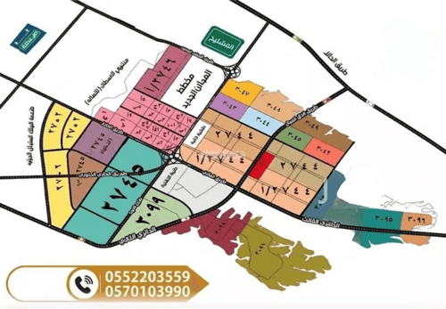 أرض 405 متر مربع عريض، جنوب الرياض، الرياض