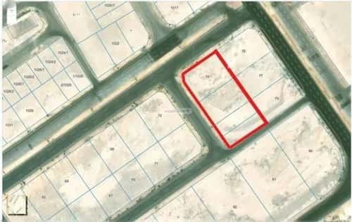 Land 1140.98 SQM Facing North West on 40m Width Street Al Shooalah, Aldammam