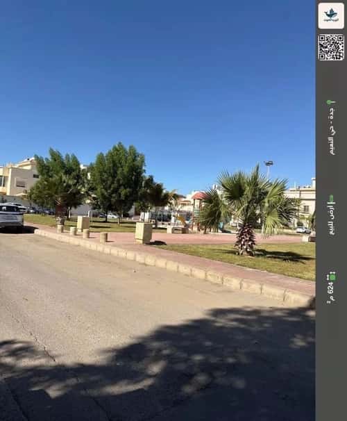 Land 624 SQM Facing West on 25m Width Street Al Naeem, North Jeddah, Jeddah