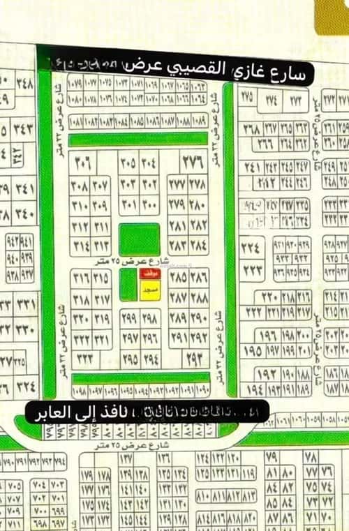 أرض 800 متر مربع شرقية على شارع 32م الفنار، شمال جدة، جدة