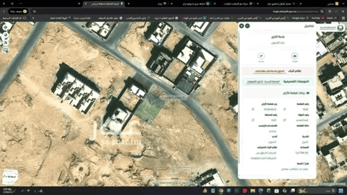 Land 1200 SQM Facing East on 30m Width Street Al Uyun, Al Kharj