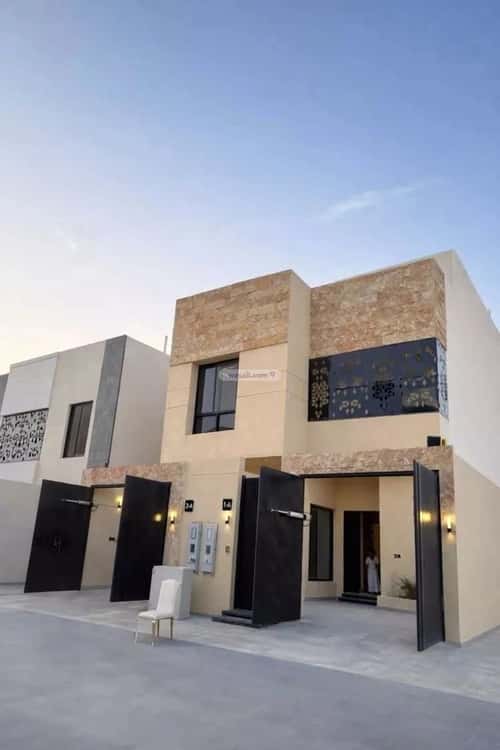 Villa 371.4 SQM Facing North on 20m Width Street Al-Janadriyah, East Riyadh, Riyadh
