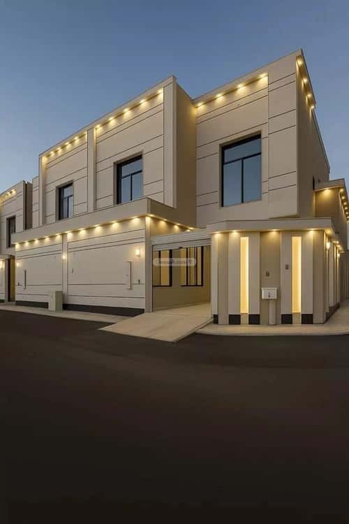 فيلا 348.8 متر مربع غربية على شارع 15م الندوة، شرق الرياض، الرياض