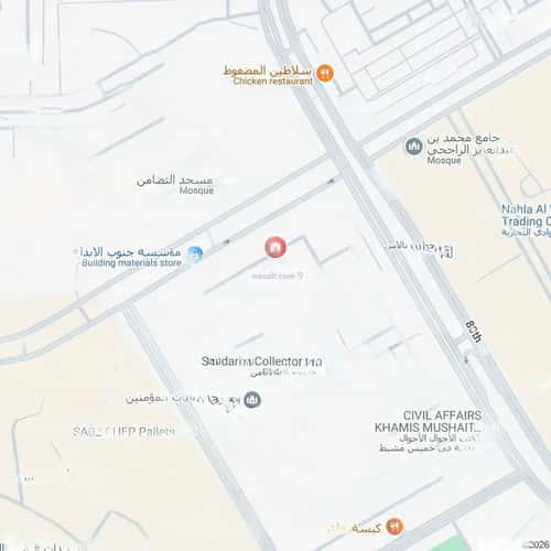 Villa 300 SQM Facing North on 20m Width Street Al Tadamun, Khamis Mushait
