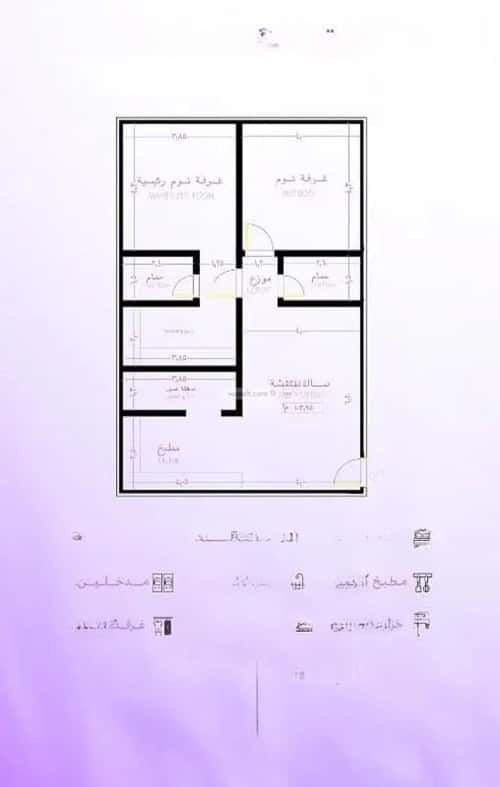 Apartment 859.65 SQM with 2 Bedrooms Obhur Al Janoubeyyah, North Jeddah, Jeddah