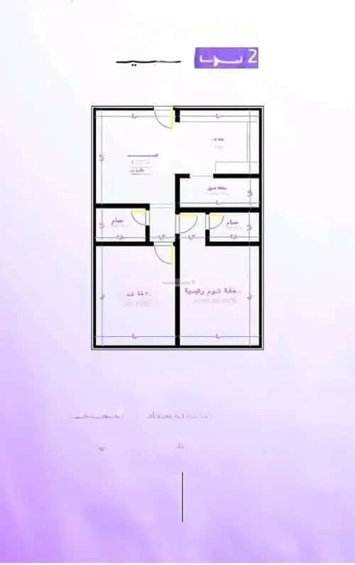 Apartment 859.65 SQM with 2 Bedrooms Obhur Al Janoubeyyah, North Jeddah, Jeddah
