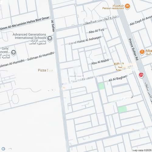 Land 350 SQM Facing West on 12m Width Street Al Nahdah, North Jeddah, Jeddah