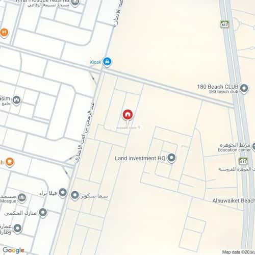 Villa 341.99 SQM Facing East on 40m Width Street Al Lo'A Lo'A, Khobar