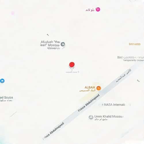 Land 1100 SQM Facing South on 15m Width Street Al Alo'Lo', North Jeddah, Jeddah