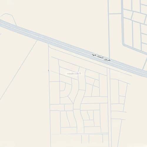 Land 345 SQM Facing West on 20m Width Street Al Durrah, Khobar