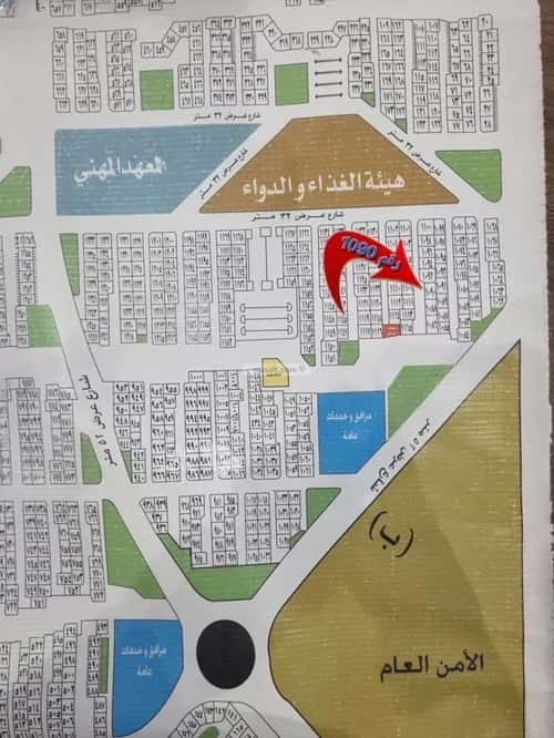 Land 299.97 SQM Facing East on 15m Width Street Al-Noor, North Jeddah, Jeddah