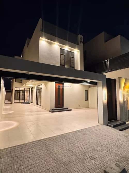 Villa 599.36 SQM Facing West on 18m Width Street Al Shateea Al Sharky, Aldammam