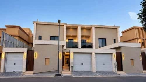 Villa 292.88 SQM Facing West on 10m Width Street An-Nahdah, East Riyadh, Riyadh