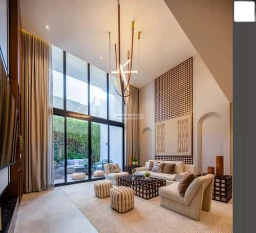 Villa 311.95 SQM Facing West on 40m Width Street As-Safa, Central Riyadh, Riyadh