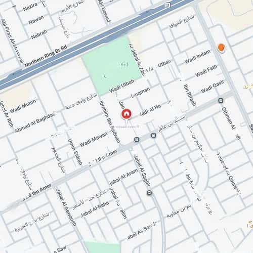 أرض 1400 متر مربع شرقية على شارع 25م النخيل، شمال الرياض، الرياض