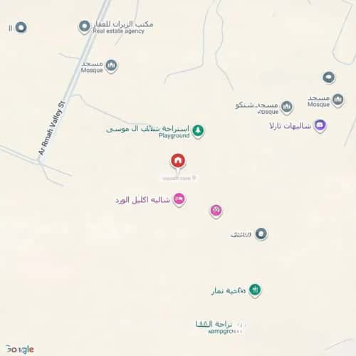 أرض 1042.66 متر مربع شمالية على شارع 15م ضاحية نمار، غرب الرياض، الرياض