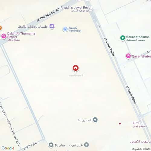 Land 312.5 SQM Facing North on 15m Width Street Ar-Rimal, East Riyadh, Riyadh