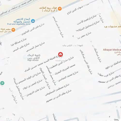 أرض 560 متر مربع غربية على شارع 15م الرمال، شرق الرياض، الرياض