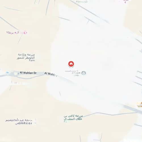 Land 330 SQM Facing East on 15m Width Street Al Wahlan, Eanizah