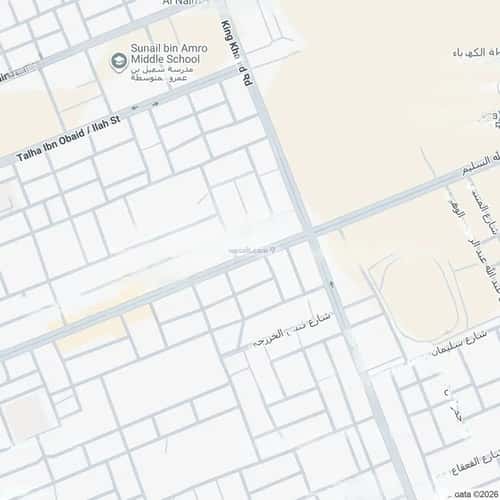 أرض 603.5 متر مربع جنوبية على شارع 30م الملك خالد، عنيزة