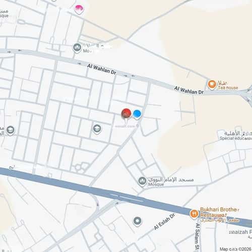 أرض 645.55 متر مربع جنوبية على شارع 15م المصيف، عنيزة
