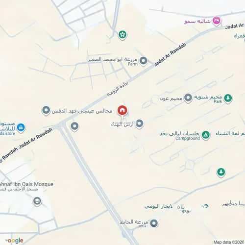 أرض 288.3 متر مربع شمالية غربية على شارع 12م العونية، عنيزة