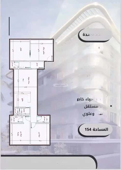 Apartment 2386.63 SQM with 4 Bedrooms Al Wahah, East Jeddah, Jeddah