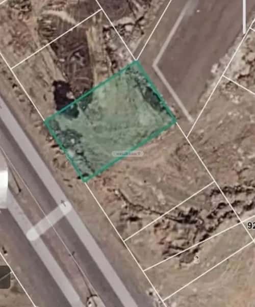 أرض 1054.8 متر مربع غربية على شارع 40م الرمانة، المدينة المنورة
