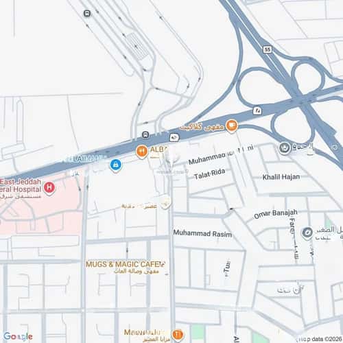 Land 1200 SQM Facing South on 16m Width Street Al-Safwa, North Jeddah, Jeddah