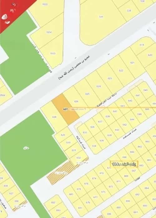 أرض 2409 متر مربع شمالية على شارع 52م الرياض، شمال جدة، جدة