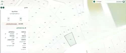 Land 1542.5 SQM Facing South on 36m Width Street Al Oudah, Diriyah