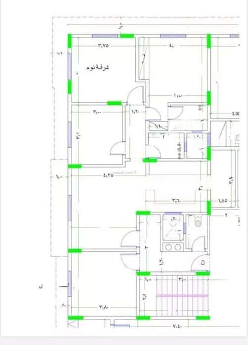 Apartment 125.23 SQM with 3 Bedrooms Al-Malqa, North Riyadh, Riyadh