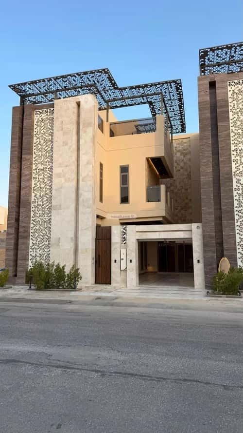 Villa 369.63 SQM Facing North East on 20m Width Street Al-Mahdiyah, West Riyadh, Riyadh