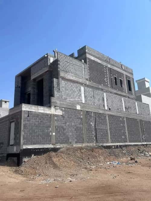 Villa 312 SQM Facing West on 15m Width Street Al-Noor, North Jeddah, Jeddah
