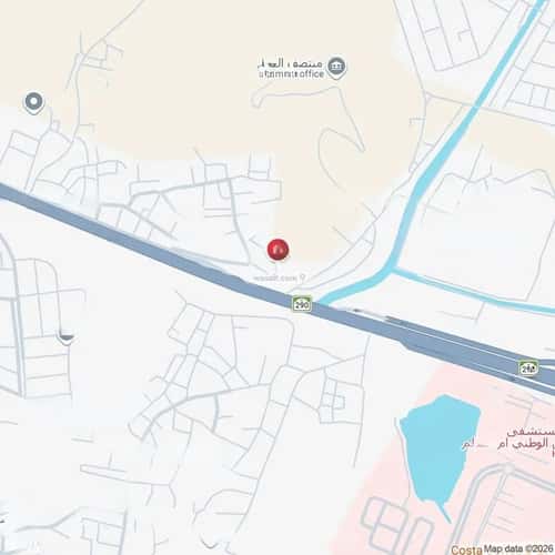 Land 3563.92 SQM Facing North East on 13.5m Width Street Um Asalam, East Jeddah, Jeddah