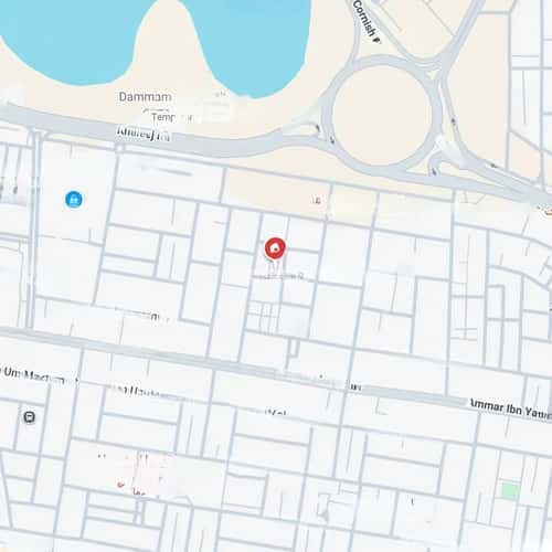 عمارة 594.5 متر مربع واجهة شرقية العزيزية، الدمام