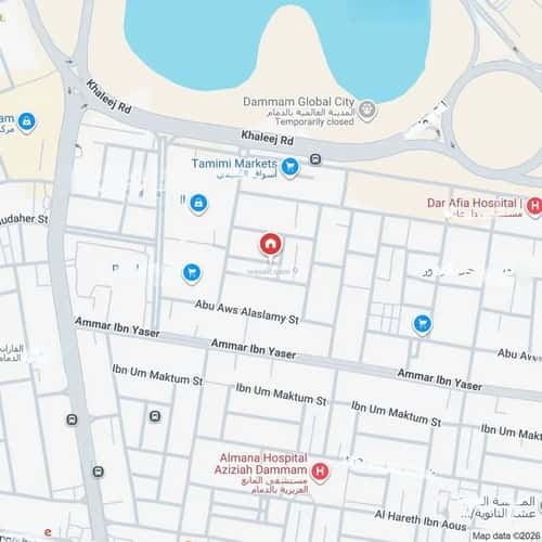 عمارة 802 متر مربع واجهة جنوبية العزيزية، الدمام